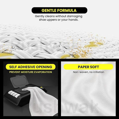 Quick Shoe Cleaning Wipes