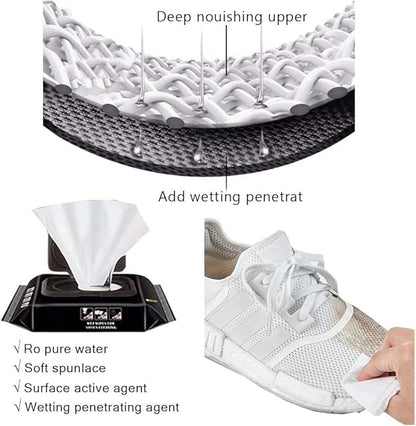 Quick Shoe Cleaning Wipes